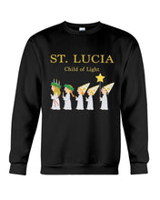 Load image into Gallery viewer, St Lucia Child Of Light God Jesus Christmas Gift Sweatshirt