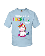 Load image into Gallery viewer, Funny Unicorn Quote Christmas Gift For Kids Youth Tee