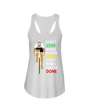 Load image into Gallery viewer, Cycling Don't Stop For Cyclist Ladies Flowy Tank