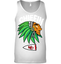 Load image into Gallery viewer, Chiefin Kansas City Chiefs Gift For Fans T-Shirt Unisex Tank Top