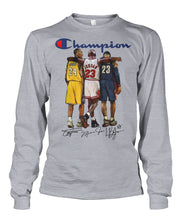 Load image into Gallery viewer, Nba Champions Jordan Bryant James Legends Unisex Long Sleeve