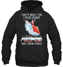 Load image into Gallery viewer, Girl Loves Reading Book And Dance Ballet Gift For Girls T-Shirt Hoodie