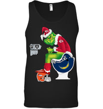 Load image into Gallery viewer, Funny Grinch Kansas Chief Christmas Gift Tee Unisex Tank Top