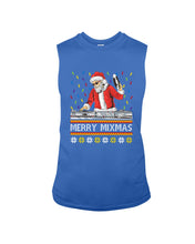 Load image into Gallery viewer, Merry Mixmas - Santa Claus Dj Funny Christmas Gift Unisex Long Sleeve