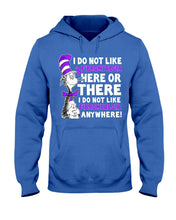 Load image into Gallery viewer, Fibromyalgia Anywhere Break Cancer Spirit T-Shirt Hoodie