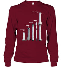 Load image into Gallery viewer, Into The Space Gift For Fans Black T-Shirt Unisex Long Sleeve