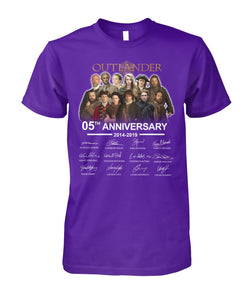 50Th Anniversary Outlander Gift For Fans Black T-Shirt Guys Tee