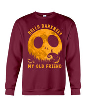 Load image into Gallery viewer, Darkness My Old Friend Halloween T-Shirt Sweatshirt