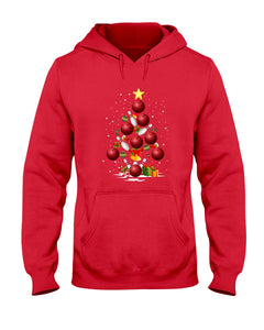 Bowling   Bowling Christmas Tree Christmas T-Shirt Hoodie