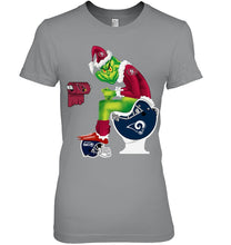 Load image into Gallery viewer, Funny Grinch San Francisco 49Ers Christmas Gift Tee Ladies Tee