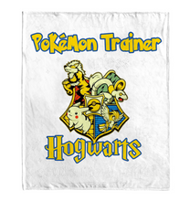 Load image into Gallery viewer, Pokemon Trainer Harry Potter Fans T-Shirt Fleece Blanket