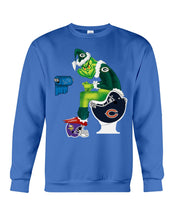 Load image into Gallery viewer, Grinch Green Bay Packers Funny Tee Sweatshirt