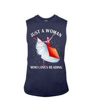 Load image into Gallery viewer, Just A Woman Loves Dancing And Reading Books Unisex Long Sleeve