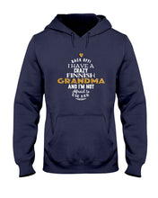 Load image into Gallery viewer, Finnish Crazy Grandma Gift For Grandma Family Hoodie