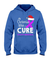 Load image into Gallery viewer, Epilepsy Awareness - My Christmas Wish Is A Cure Hoodie