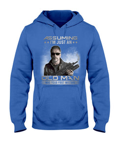 Arnold Schwarzenegger Terminator Old Man T-Shirt For Fans Hoodie