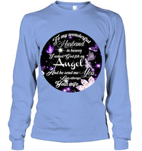 Load image into Gallery viewer, To My Husband In Heaven Gift For Widow Unisex Long Sleeve
