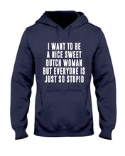 Load image into Gallery viewer, Dutch Woman Sweet Quote Name T-Shirt Hoodie