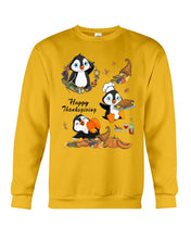 Load image into Gallery viewer, Penguin Happy Thanksgiving Gift For Kids Sweatshirt