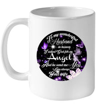 Load image into Gallery viewer, To My Husband In Heaven Gift For Widow Mug