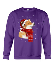Load image into Gallery viewer, Corgi Christmas Gift Funny T-Shirt Sweatshirt