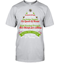Load image into Gallery viewer, Christmas Tree Eleven Fabric Bundles T-Shirt Guys Tee