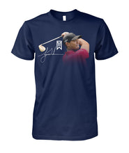 Load image into Gallery viewer, Tiger Wood Golf Lovers Autograph Shirt Guys Tee