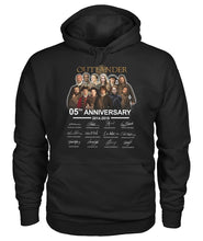 Load image into Gallery viewer, 50Th Anniversary Outlander Gift For Fans Black T-Shirt Hoodie