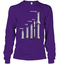 Load image into Gallery viewer, Into The Space Gift For Fans Black T-Shirt Unisex Long Sleeve
