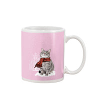 Load image into Gallery viewer, Cute Cat Christmas Gift For Cat Lovers Custom T-Shirt Mug