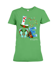 Load image into Gallery viewer, Love Turtle Gigilife Christmas Gift For Turtle Lovers Custom Design Tee Ladies Tee
