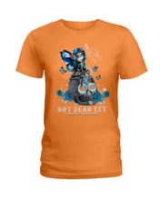 Load image into Gallery viewer, Diabetes Awareness Skull Custom Graphic Tee Ladies Tee