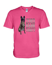 Load image into Gallery viewer, K9 Dog Hero Zero Bark Thirty Guys V-Neck