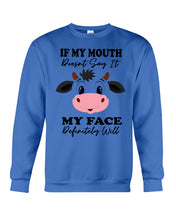 Load image into Gallery viewer, Cute Cow T-Shirt For Cow Lovers Sweatshirt