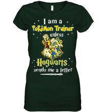 Load image into Gallery viewer, Pokemon Trainer Harry Potter Fans T-Shirt Ladies V-Neck