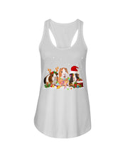 Load image into Gallery viewer, Cute Guinea Pigs Christmas Gift For Guinea Pigs Lovers Ladies Flowy Tank