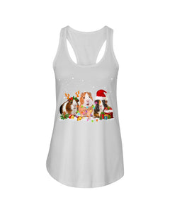 Cute Guinea Pigs Christmas Gift For Guinea Pigs Lovers Ladies Flowy Tank