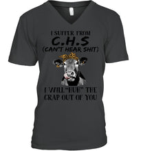 Load image into Gallery viewer, I Suffer From C.S.H Cows Lovers T-Shirt Guys V-Neck