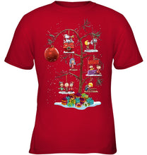 Load image into Gallery viewer, Christmas Gift On Tree Gift For Family T-Shirt Youth Tee