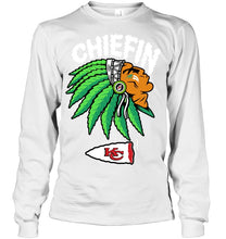 Load image into Gallery viewer, Chiefin Kansas City Chiefs Gift For Fans T-Shirt Unisex Long Sleeve