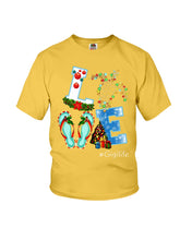 Load image into Gallery viewer, Love Turtle Gigilife Christmas Gift For Turtle Lovers Custom Design Tee Youth Tee