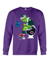 Load image into Gallery viewer, Grinch Green Bay Packers Funny Tee Sweatshirt