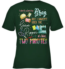 Load image into Gallery viewer, Brag Sean Ripper In Two Minutes Funny T-Shirt Youth Tee