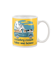 Load image into Gallery viewer, Country Road Golden Retriever Mug