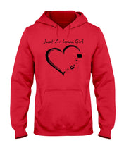 Load image into Gallery viewer, Just An Iowa Girl Hoodie