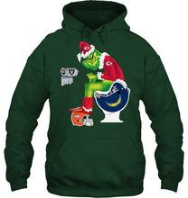 Load image into Gallery viewer, Funny Grinch Kansas Chief Christmas Gift Tee Hoodie