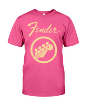 Load image into Gallery viewer, Guitar Lovers Fender Black T-Shirt Guys Tee