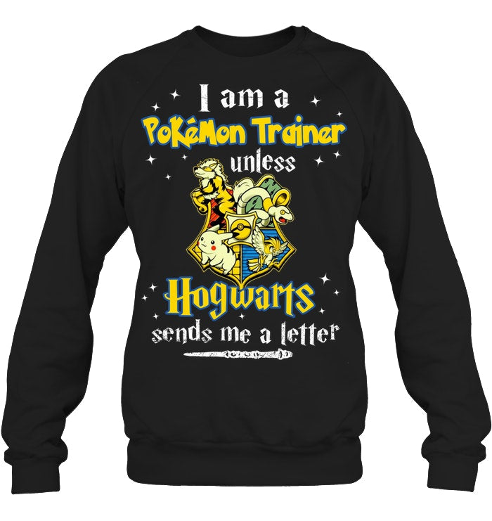 Pokemon Trainer Harry Potter Fans T-Shirt Sweatshirt