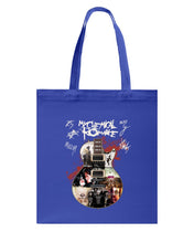 Load image into Gallery viewer, My Chemical Romance Classic Guitar Gift For Guitarist Basketweave Tote Bag
