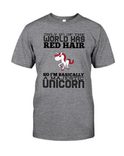 Load image into Gallery viewer, Redhead Unicorn Gift For Fans Funny T-Shirt Mug